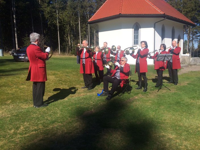 5. Mai 2016: Waldgottesdienst mit den Jagdhornbläsern Hotzenwald